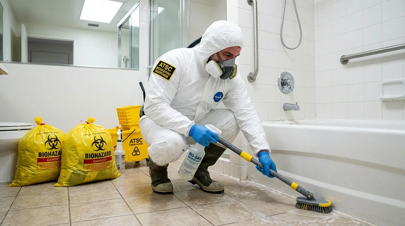 Decontamination equipment deployed for Blood Cleanup in Pebble Creek